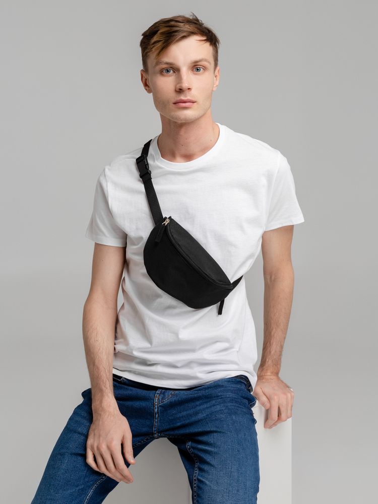 Поясная сумка Unit Handy Dandy, черная / Миниатюра WWW (1000)