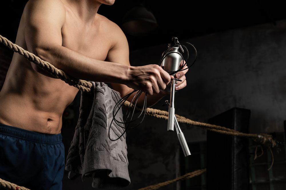 Скакалка Hard Work без мешочка / Миниатюра WWW (1000)