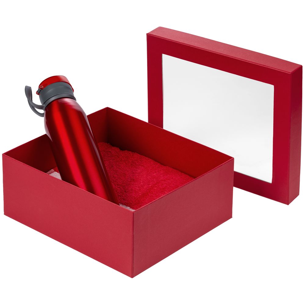 Коробка Teaser с окошком, красная / Миниатюра WWW (1000)