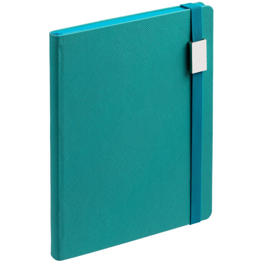 Ежедневник Must Metal, датированный, бирюзовый / Миниатюра WWW (1000)