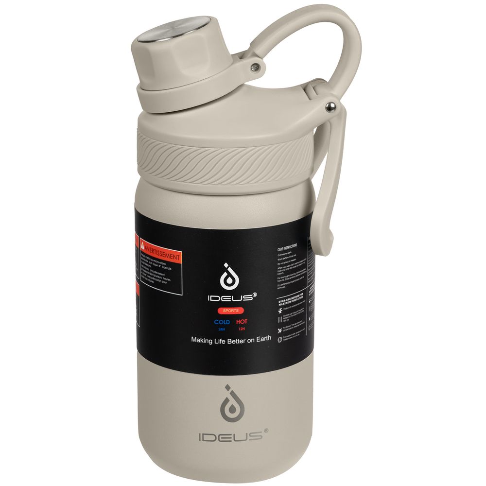 Термобутылка Fujisan, серая / Миниатюра WWW (1000)