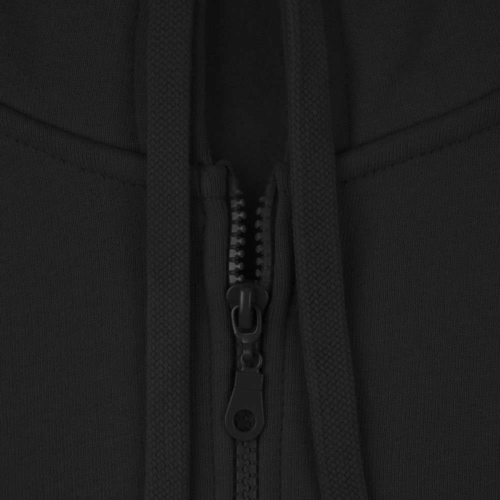 Толстовка на молнии с капюшоном Siverga 2.0 Heavy, черная / Миниатюра WWW (1000)