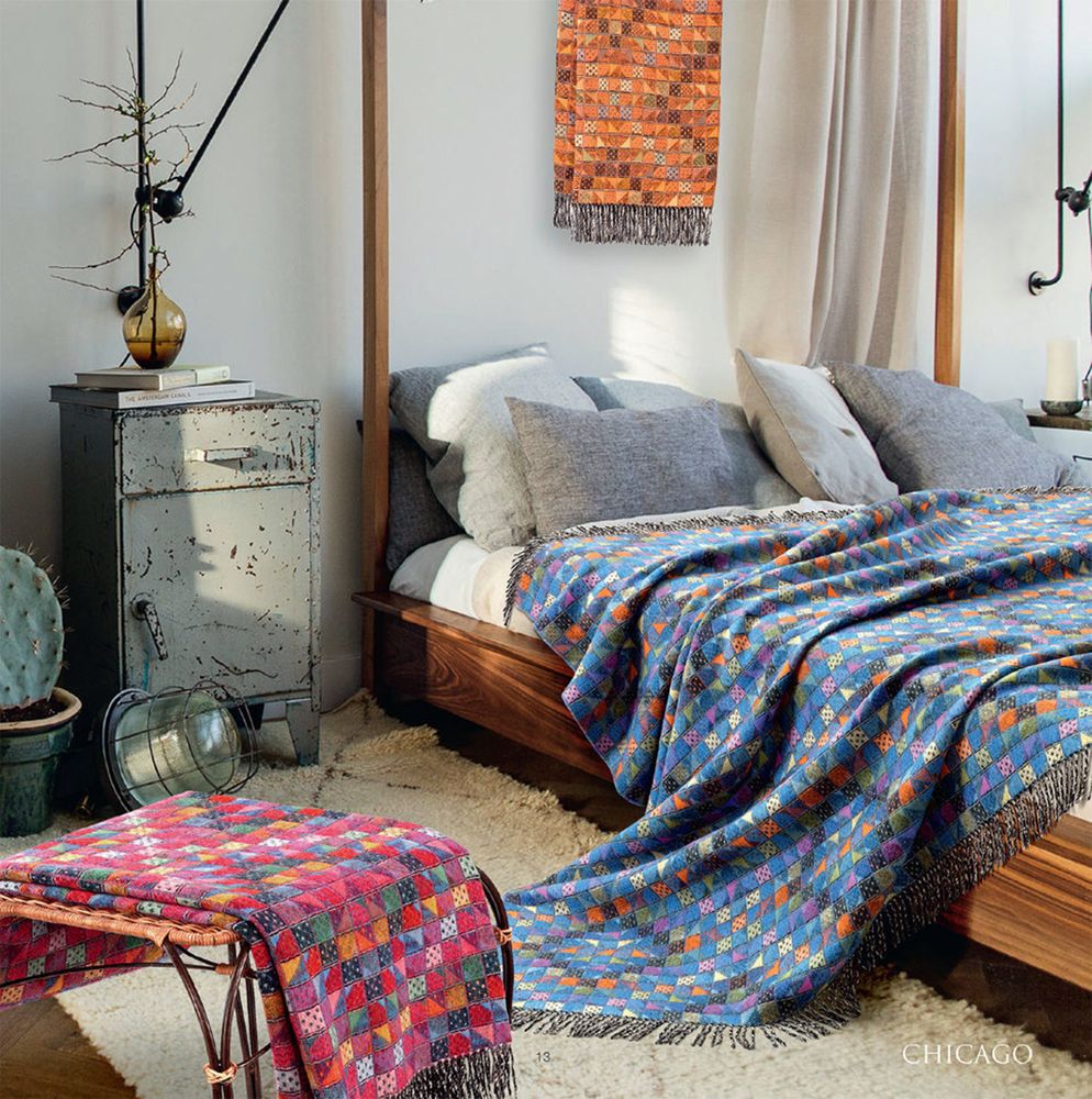 Плед Chicago, зеленый / Миниатюра WWW (1000)