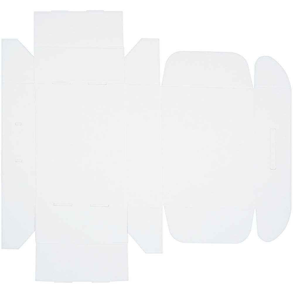 Коробка самосборная Light Case, белая, с белой ручкой / Миниатюра WWW (1000)