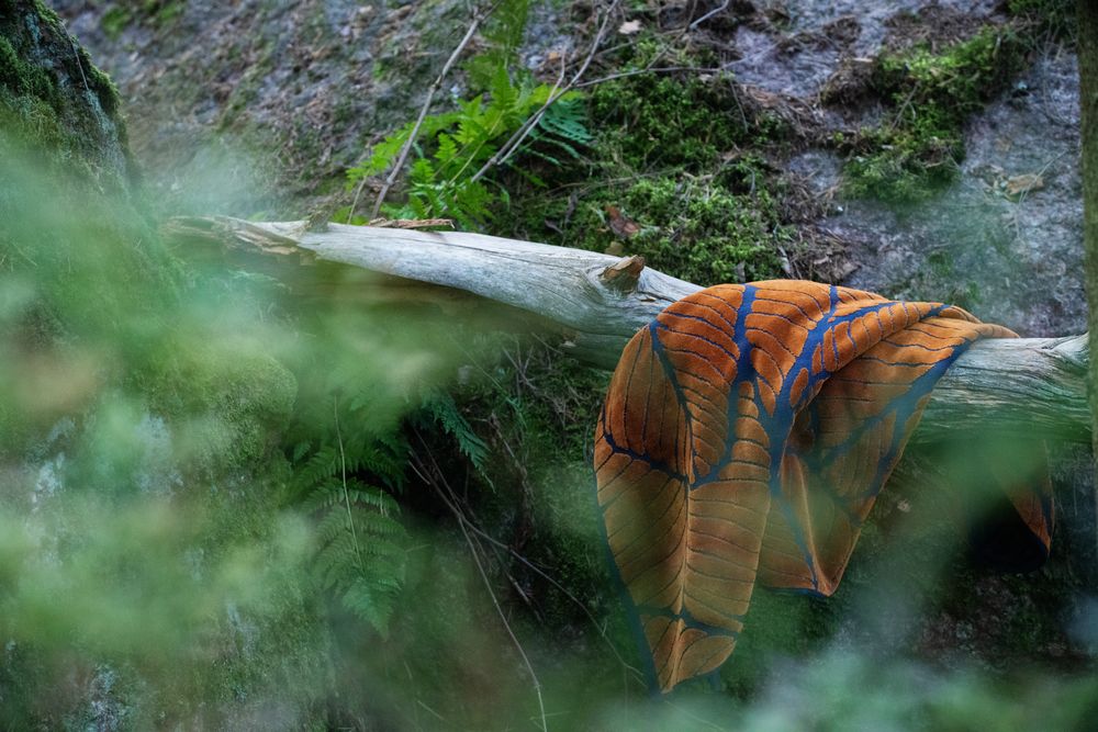 Набор In Leaf Duo, горчичный / Миниатюра WWW (1000)