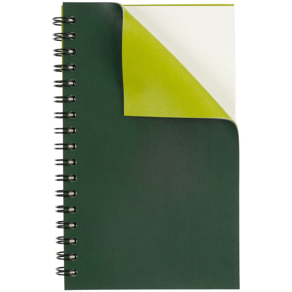 Блокнот Spring Mini, зеленый / Миниатюра WWW (1000)