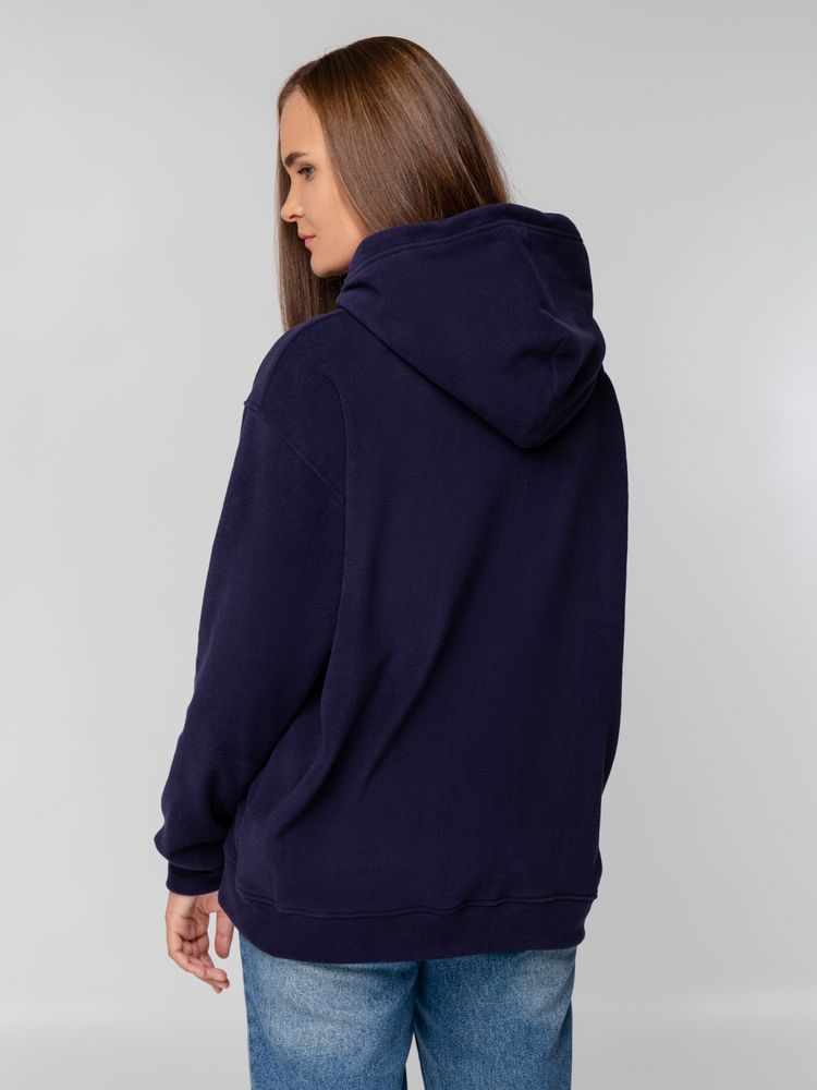 Худи флисовое унисекс Manakin, фиолетовое / Миниатюра WWW (1000)