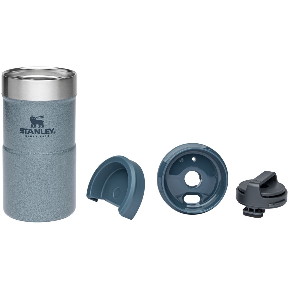 Термокружка Stanley Classic Neverleak 250, голубая / Миниатюра WWW (1000)