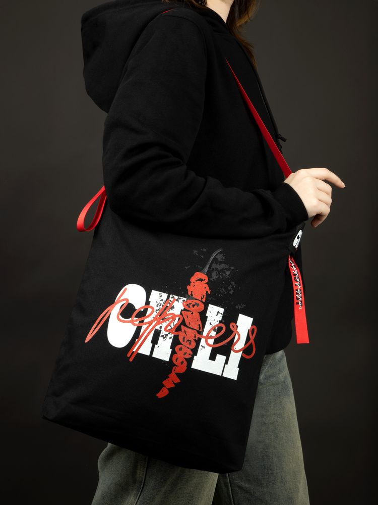 Основа для сумки для покупок В4, черная / Миниатюра нанесения (1000)