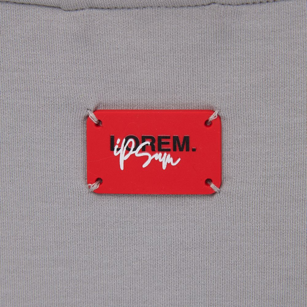 Лейбл из ПВХ Kreta, S, красный / Миниатюра нанесения (1000)