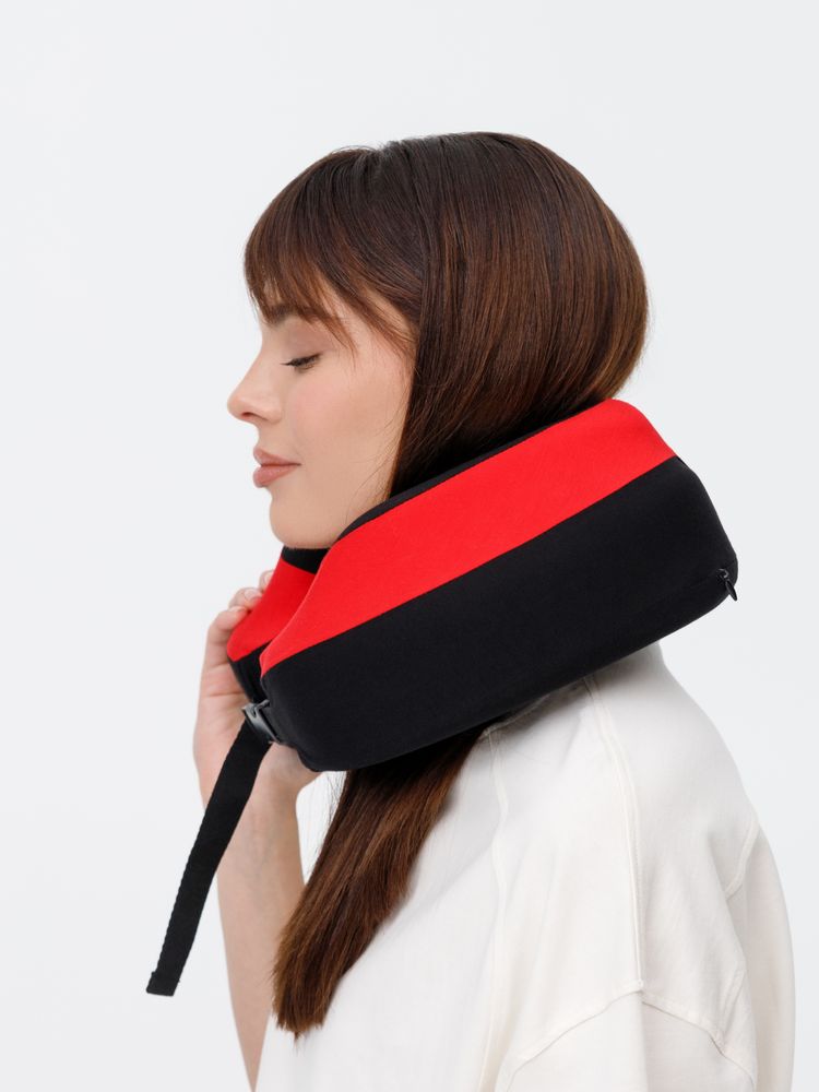 Дорожная подушка Piligrim, красная / Миниатюра WWW (1000)