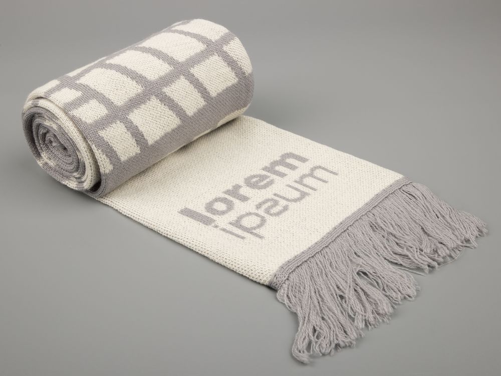 Палантин с бахромой на заказ Rinn Fint, полушерсть / Миниатюра WWW (1000)