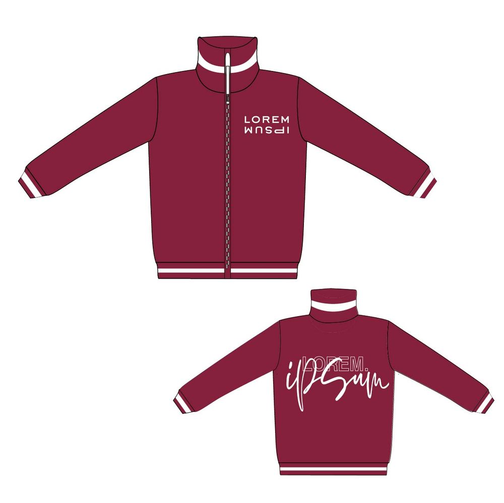 Олимпийка Sport Style на заказ, акрил / Миниатюра WWW (1000)