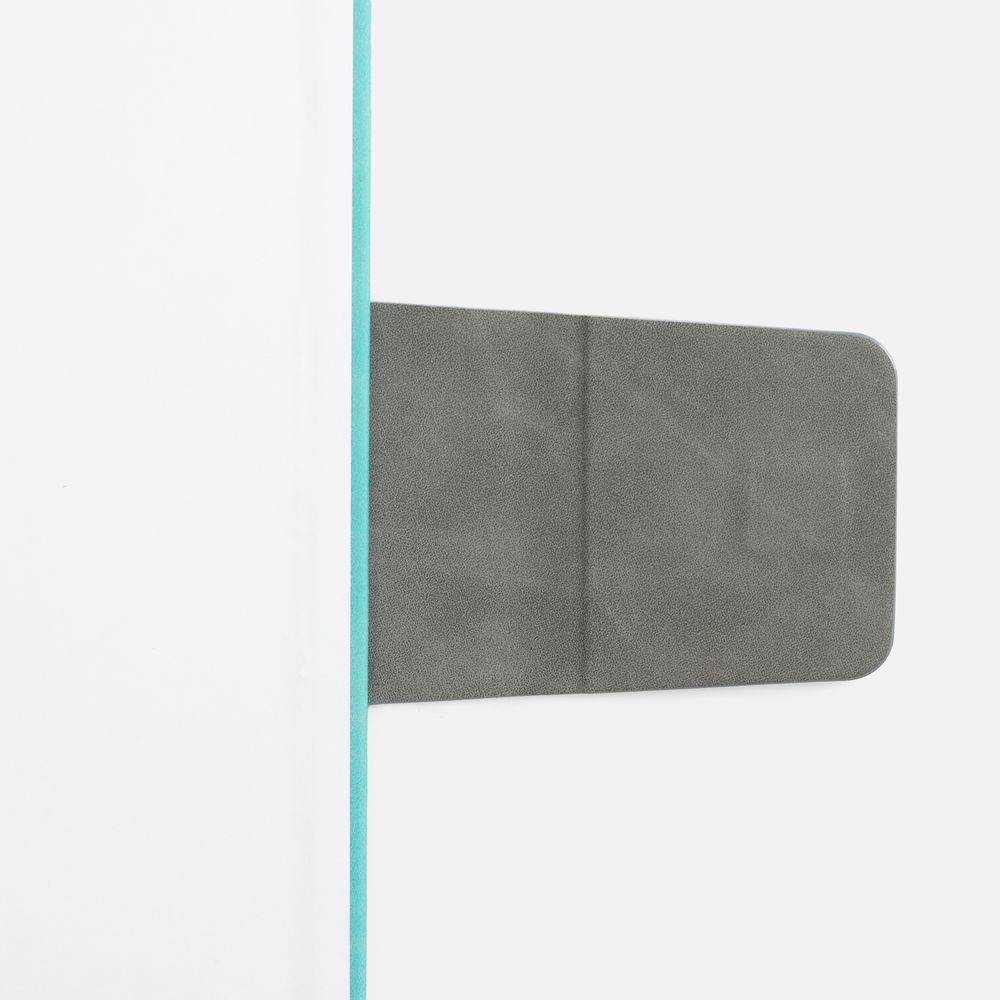 Ежедневник Grande Strap на заказ, датированный, бирюзовый / Миниатюра WWW (1000)