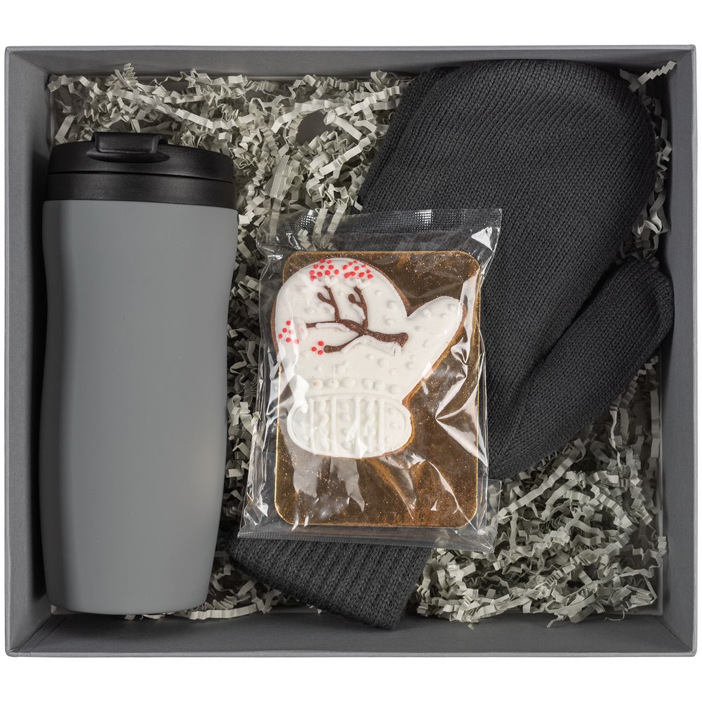 Набор «Зима в ладошке», серый / Миниатюра WWW (1000)