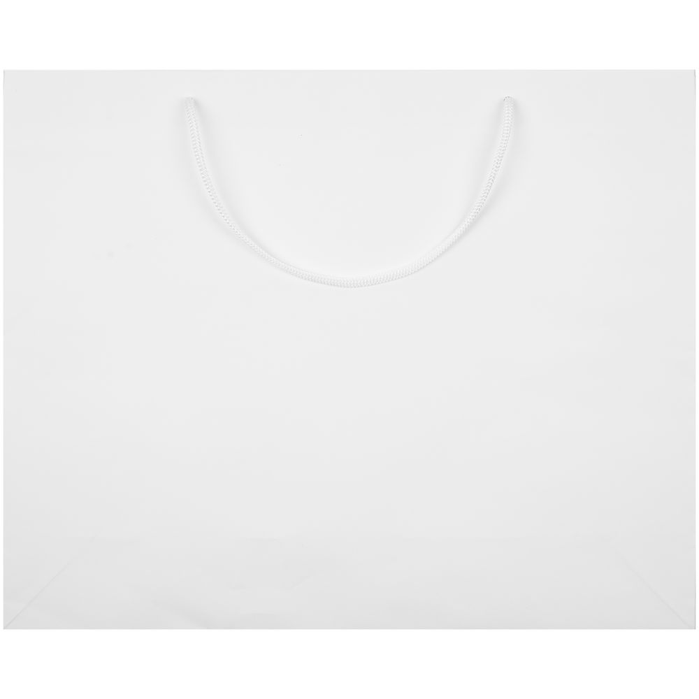 Пакет бумажный Plat L, белый / Миниатюра WWW (1000)