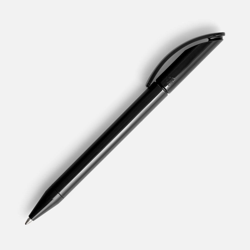 Ручка шариковая Prodir DS3 TPP, черная / Миниатюра WWW (1000)