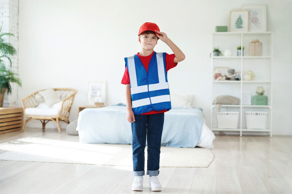 Жилет детский светоотражающий Glow, розовый / Миниатюра WWW (1000)