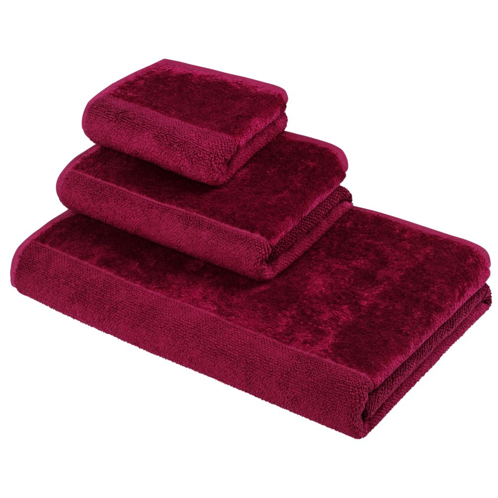 Полотенце Bamboo Luxe, большое, малиновое / Миниатюра WWW (1000)