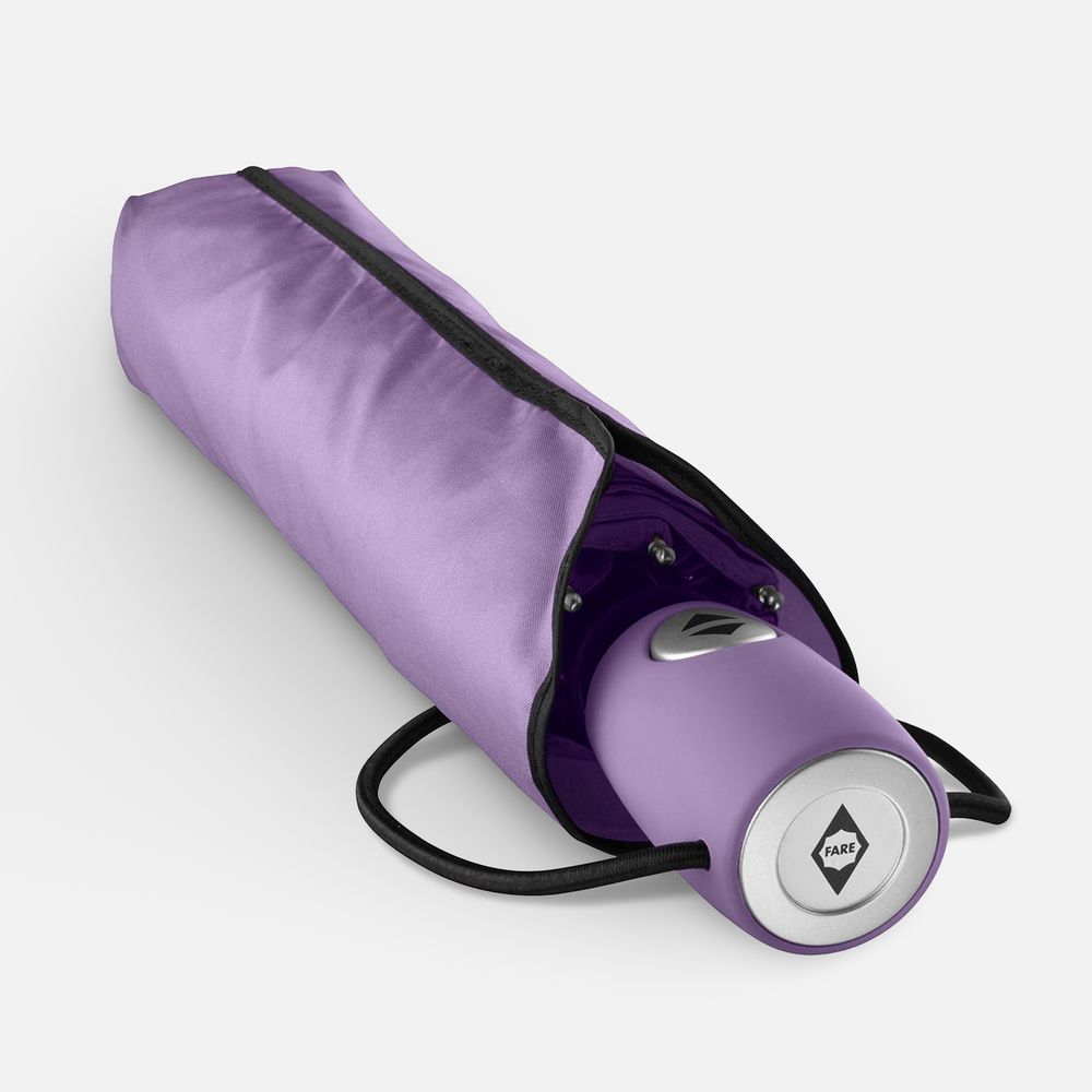 Зонт складной AOC, сиреневый / Миниатюра WWW (1000)