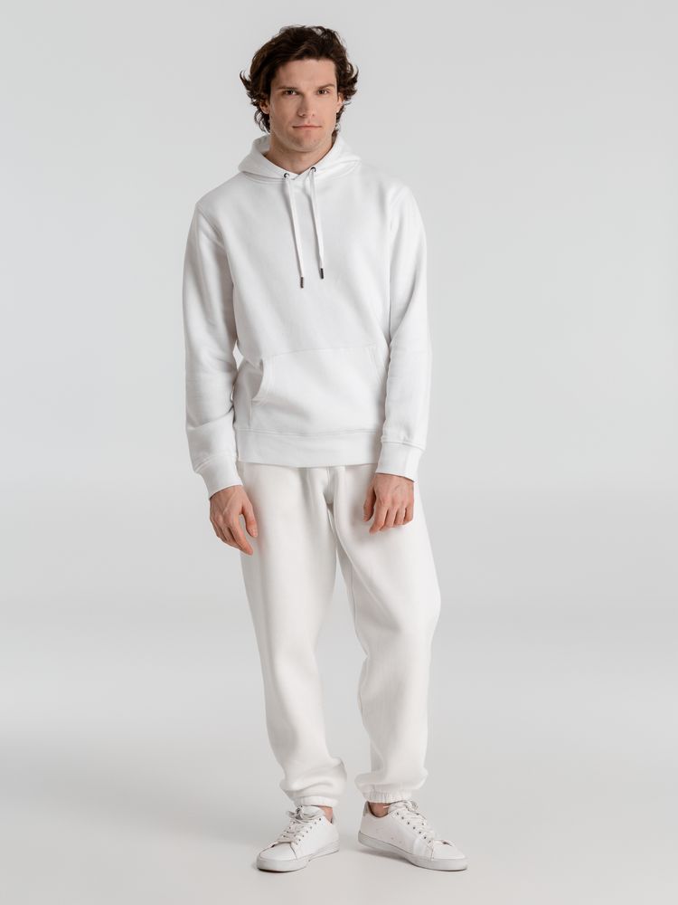 Толстовка с капюшоном унисекс King, белая / Миниатюра WWW (1000)