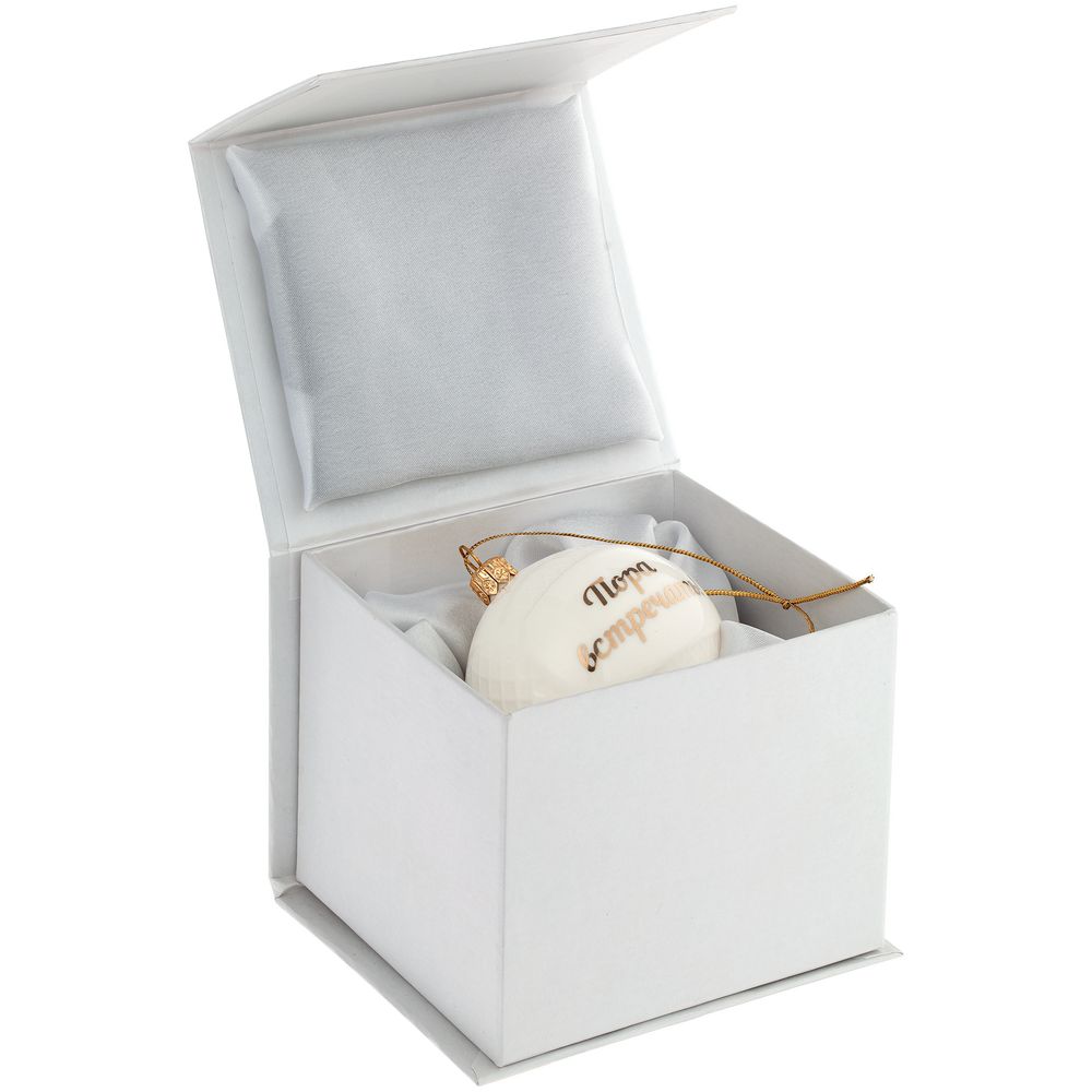 Елочный шар «Всем Новый год», с надписью «Пора встречать!» / Миниатюра WWW (1000)