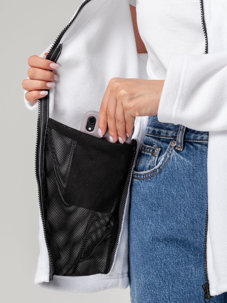 Куртка флисовая унисекс Manakin, желтая / Миниатюра WWW (1000)