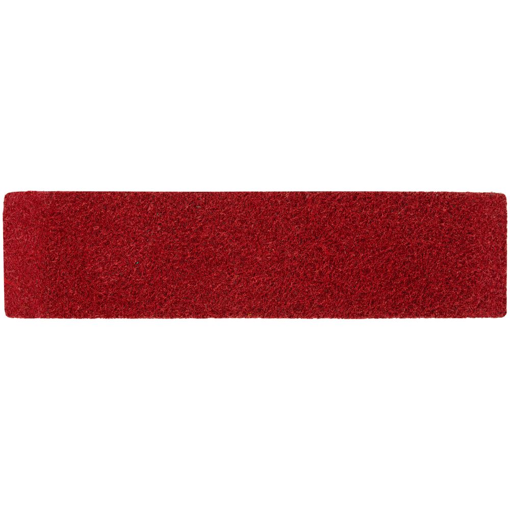 Лейбл кожаный Pasek, красный / Миниатюра WWW (1000)