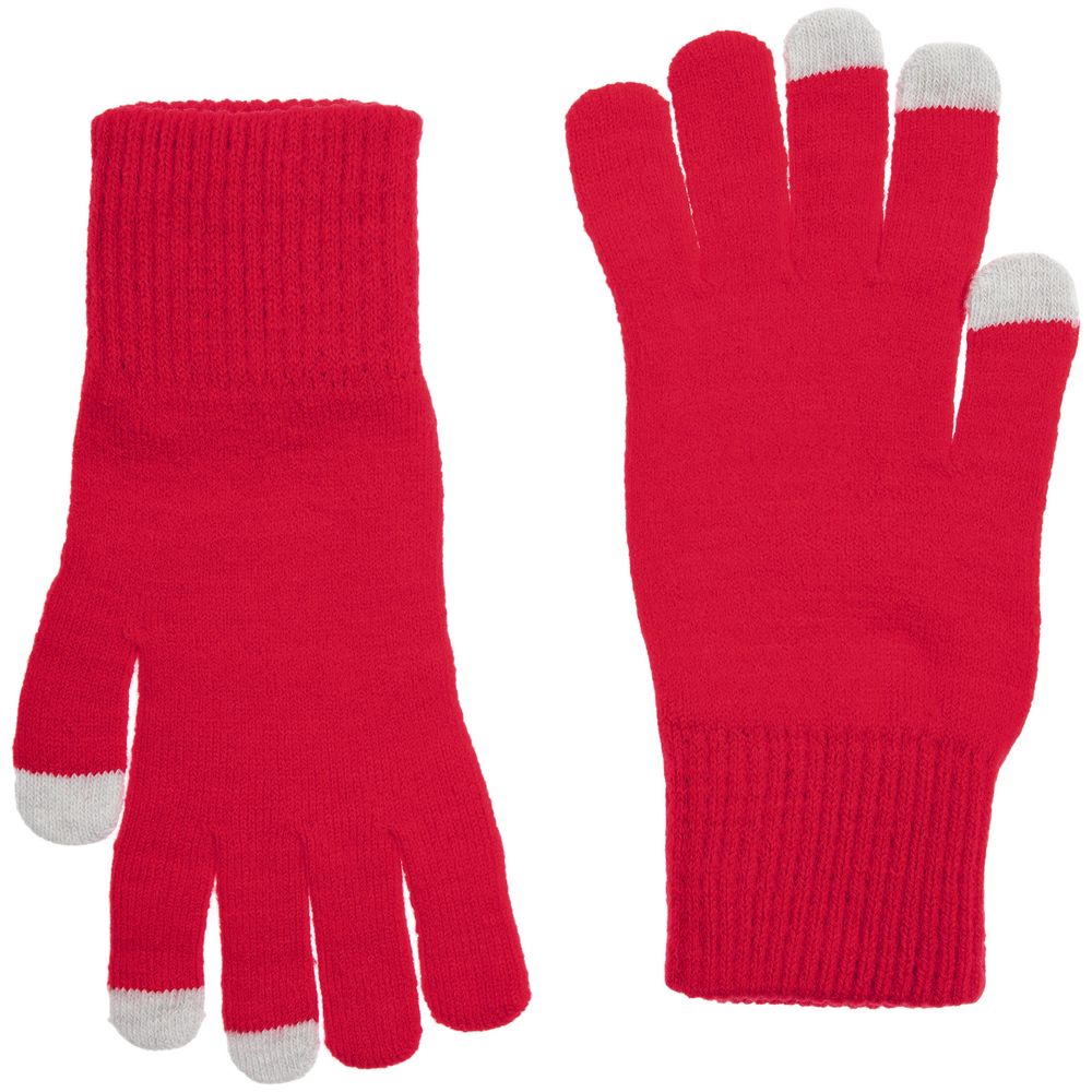 Перчатки сенсорные Urban Flow, красные / Миниатюра WWW (1000)