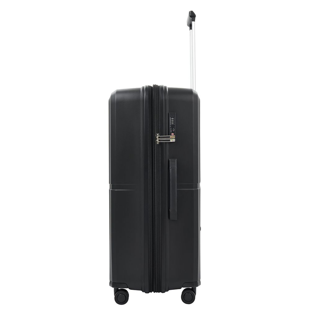 Чемодан Santiago L, черный / Миниатюра WWW (1000)