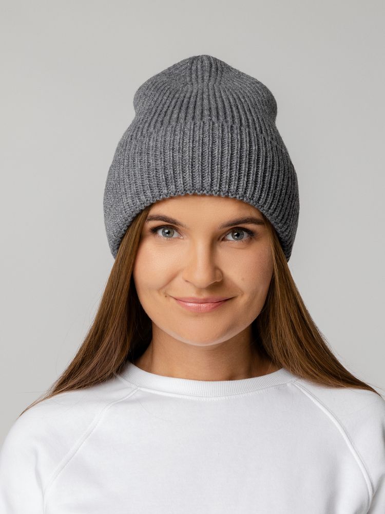 Шапка Tommi, серый меланж / Миниатюра WWW (1000)