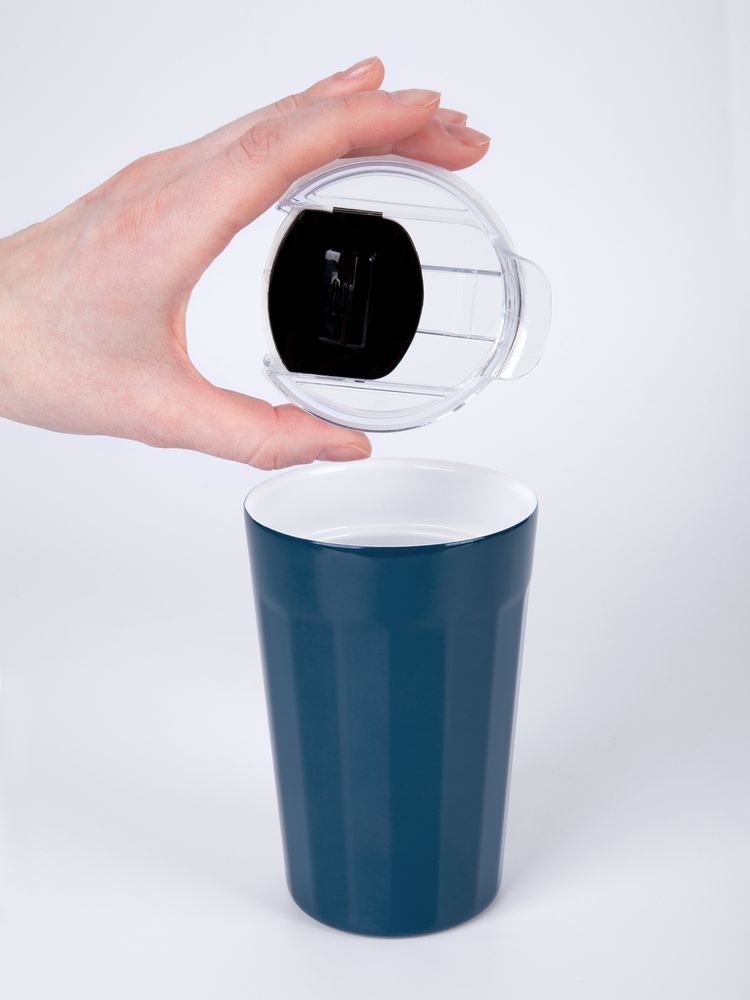 Термостакан iconyMug, темно-синий / Миниатюра WWW (1000)