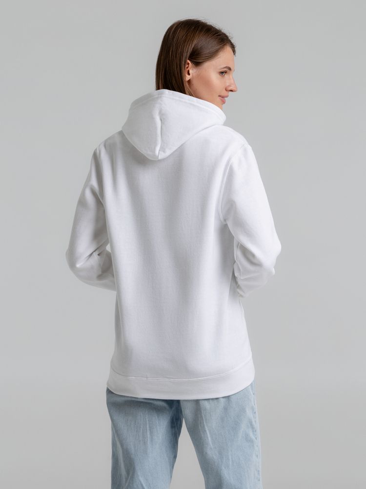 Толстовка с капюшоном Snake II белая / Миниатюра WWW (1000)