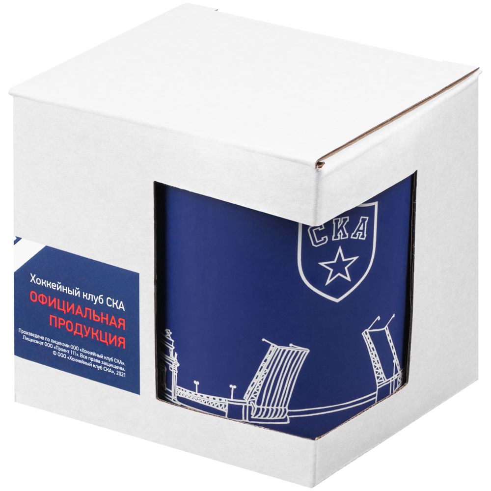 Кружка «СКА. В сердце города» в коробке, синяя / Миниатюра WWW (1000)