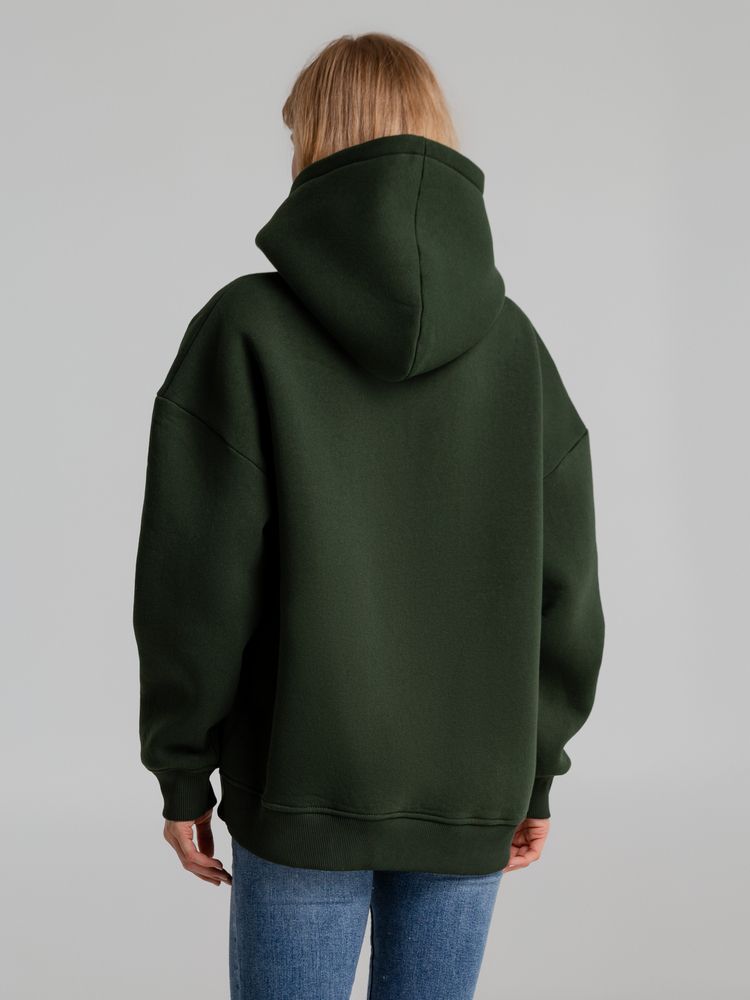 Худи Kulonga Oversize, темно-зеленый хаки / Миниатюра WWW (1000)