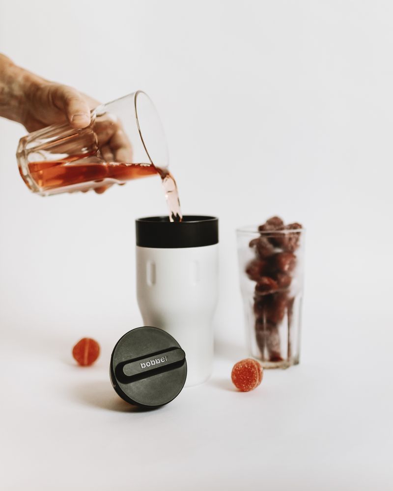 Термостакан Tumbler 350, вакуумный, белый / Миниатюра WWW (1000)