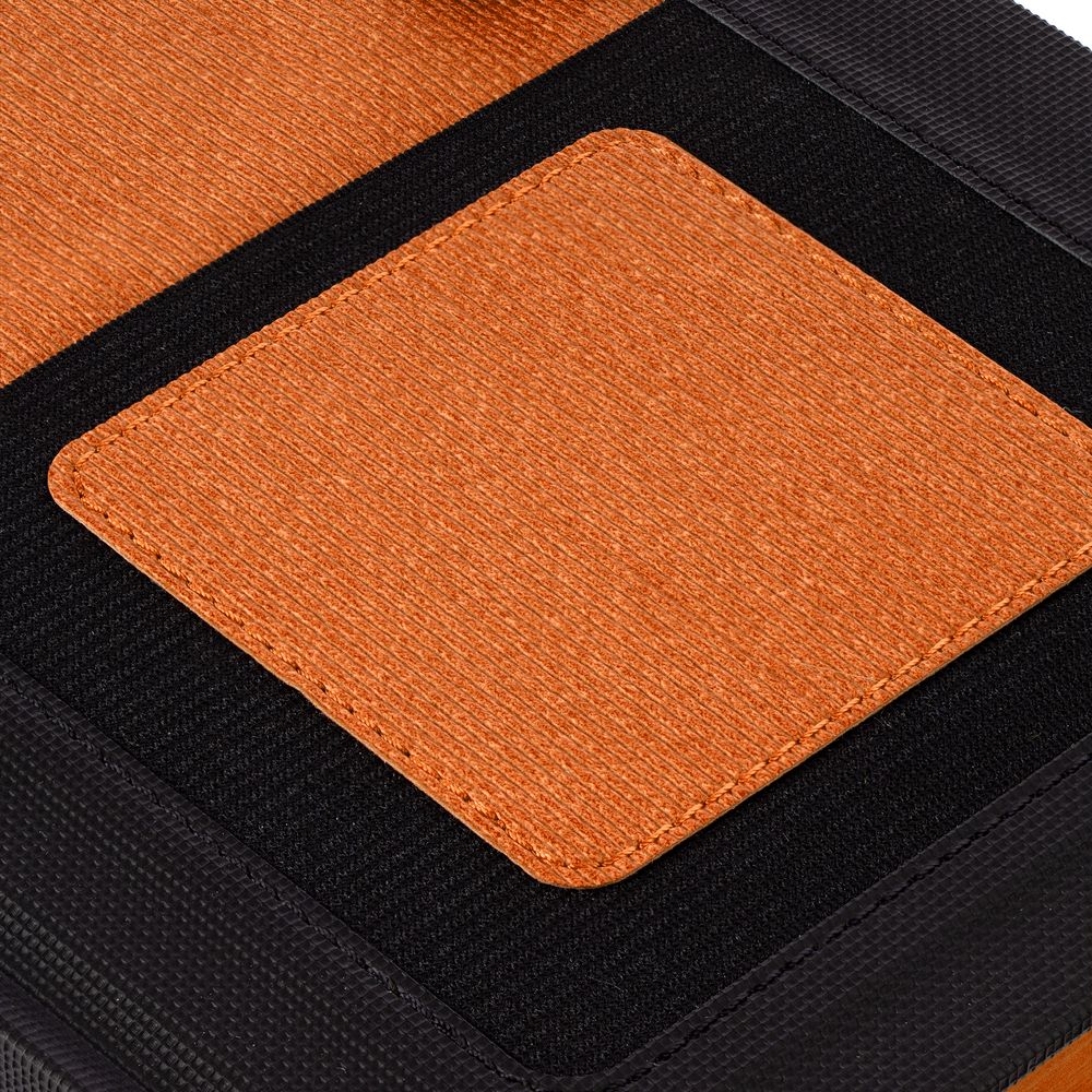 Ежедневник Mobile, недатированный, черный с оранжевым / Миниатюра WWW (1000)