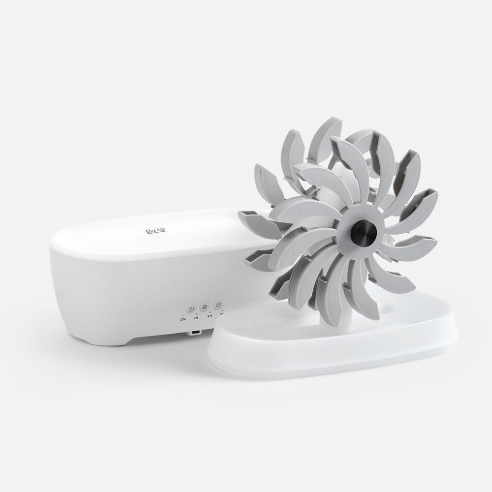 Увлажнитель-ароматизатор Steam Spin, белый с серым / Миниатюра WWW (1000)