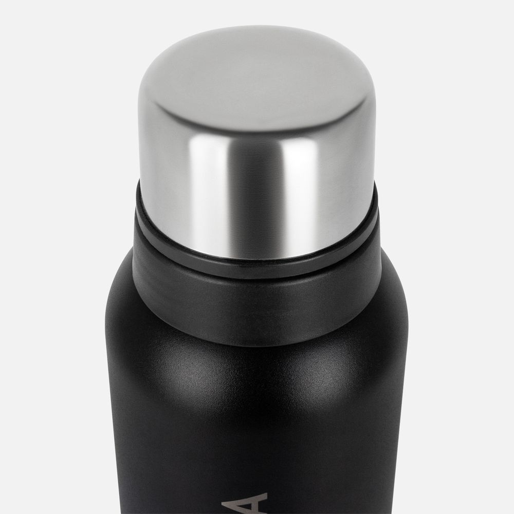 Термос Relaxika 1200 со стикерпаком, черный / Миниатюра WWW (1000)