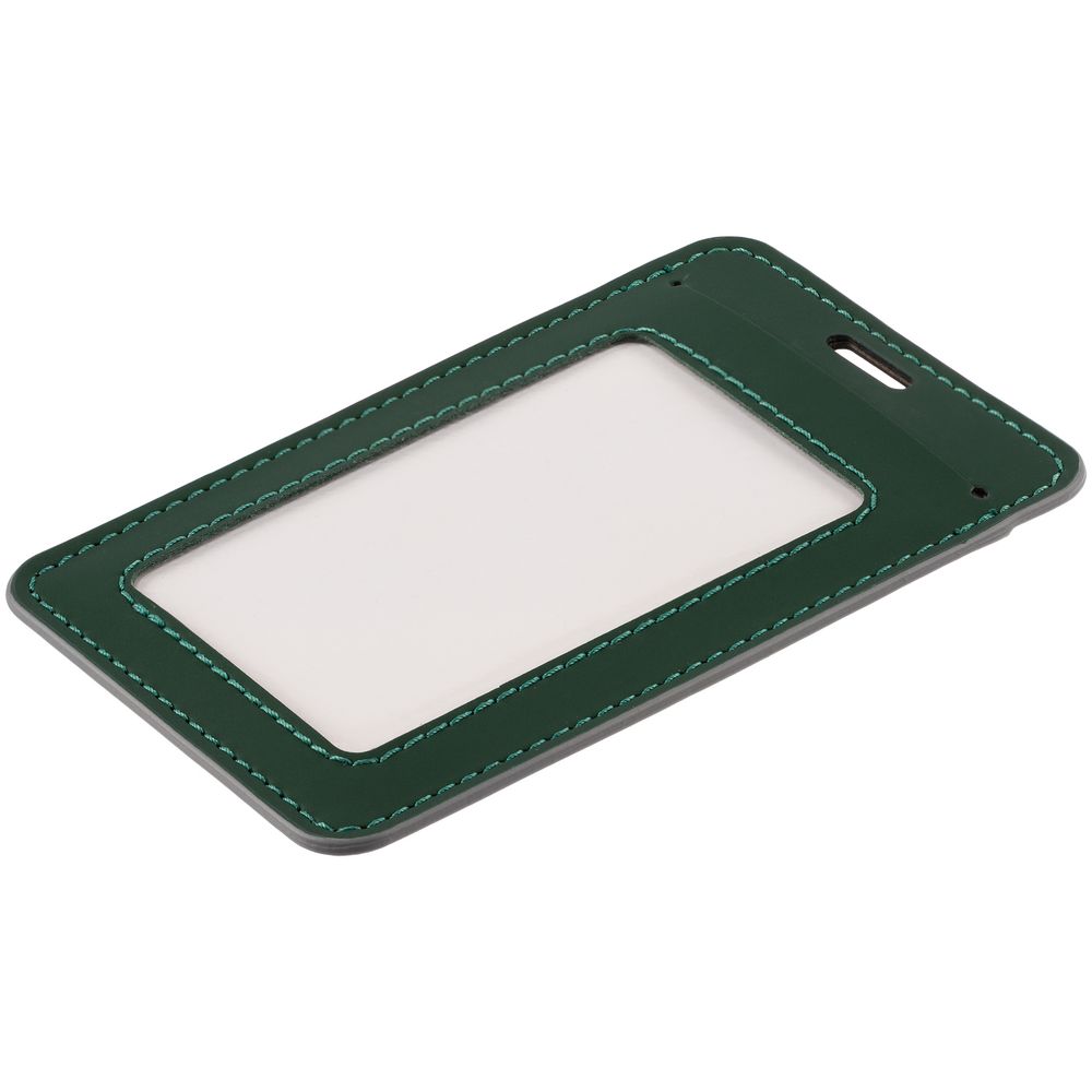 Чехол для пропуска Shall Simple, зеленый / Миниатюра WWW (1000)