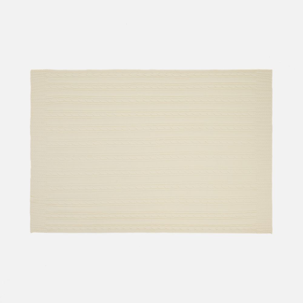 Плед Remitti, белый (молочный) / Миниатюра WWW (1000)