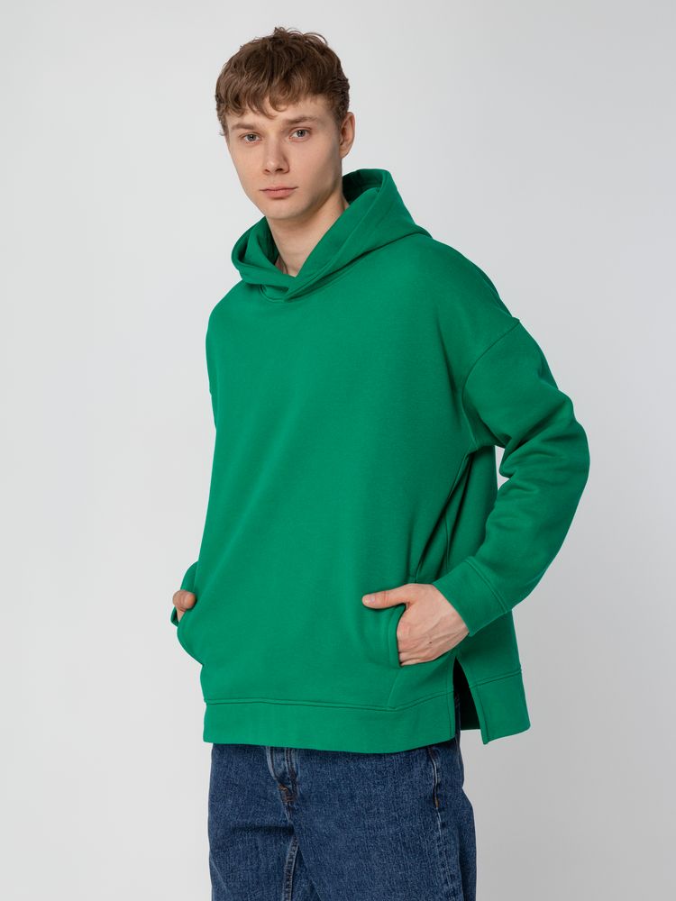 Худи оверсайз унисекс Tolla, зеленое / Миниатюра WWW (1000)