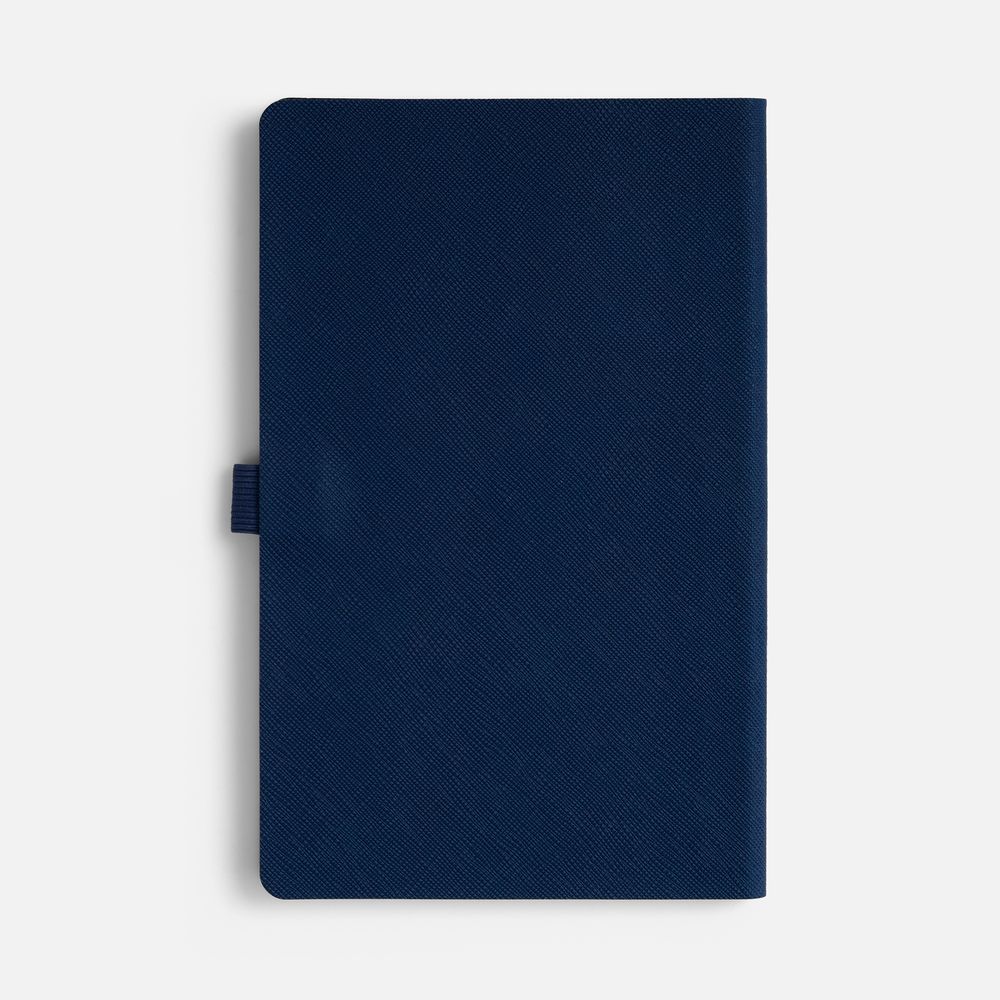 Ежедневник Lungo, недатированный, темно-синий / Миниатюра WWW (1000)