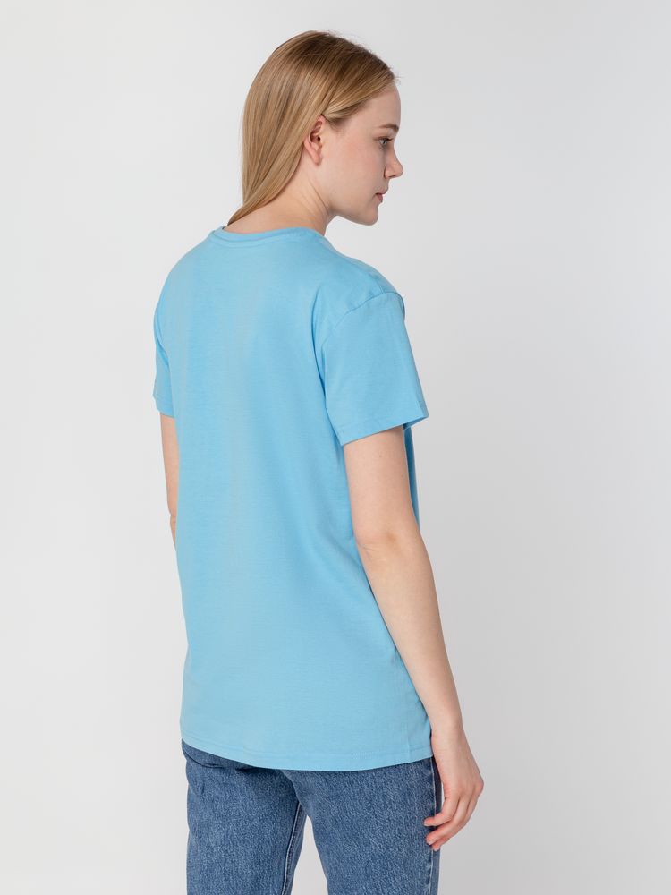 Футболка унисекс T-Bolka 160, голубая / Миниатюра WWW (1000)