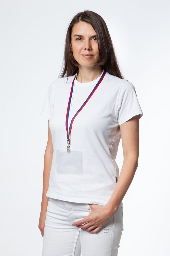 Лента для бейджа Citizen, триколор / Миниатюра WWW (1000)