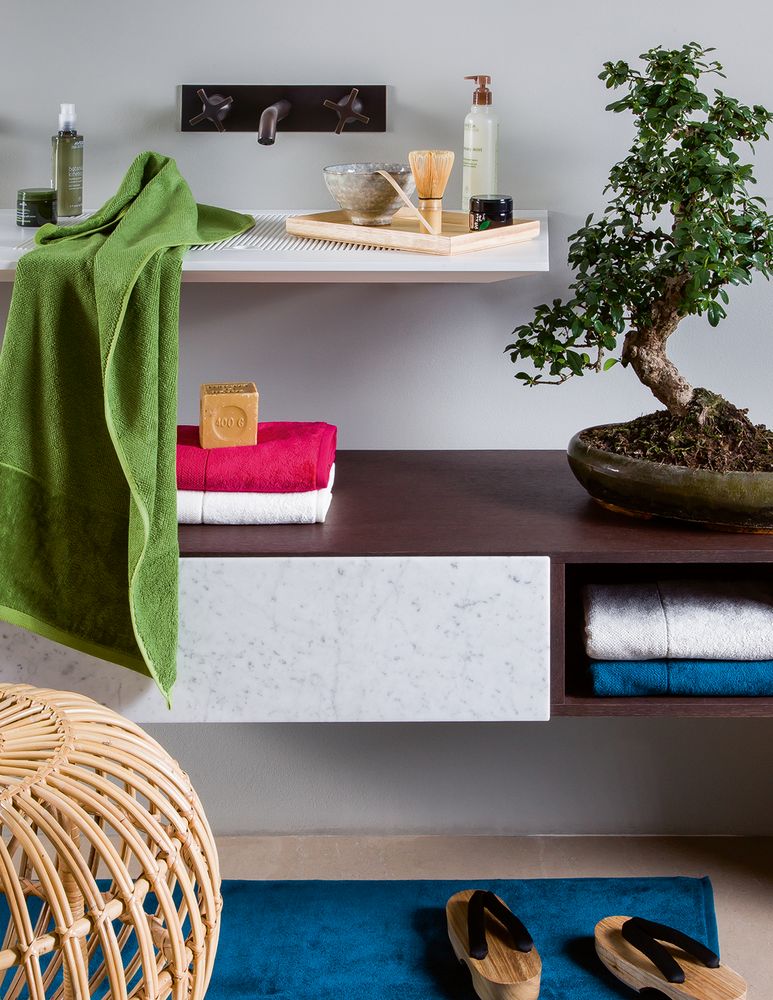 Полотенце Bamboo Luxe, среднее, белое / Миниатюра WWW (1000)