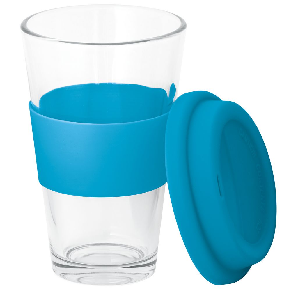 Стакан с крышкой Barty, оранжевый / Миниатюра WWW (1000)