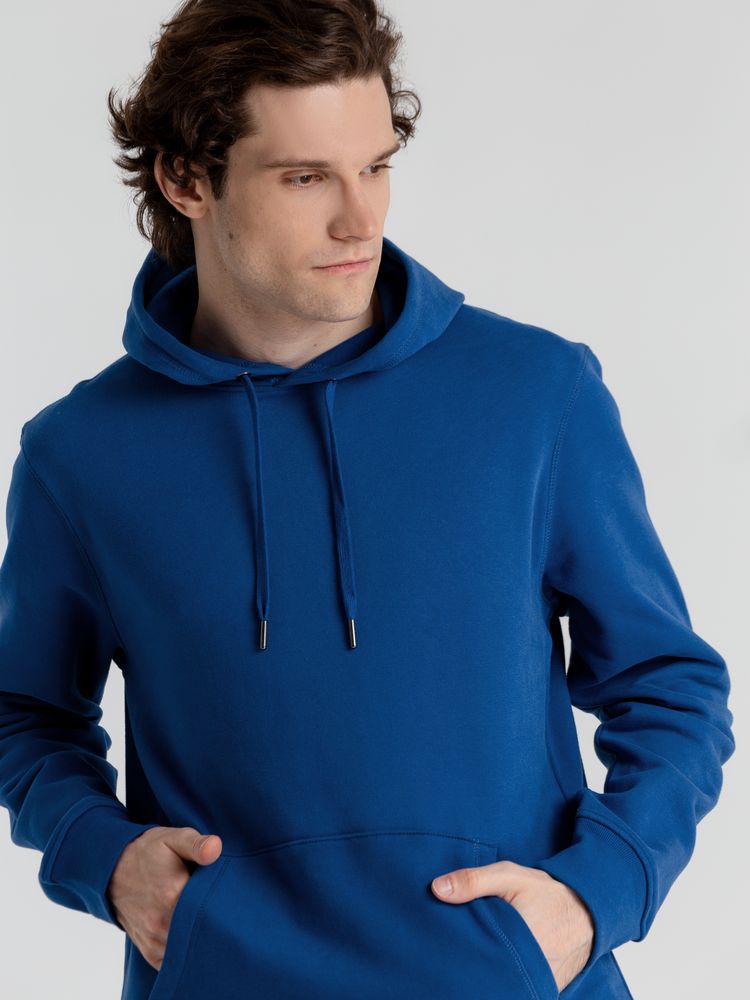 Толстовка с капюшоном унисекс King, ярко-синяя / Миниатюра WWW (1000)