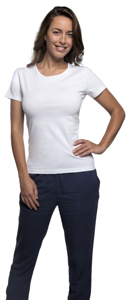 Футболка женская Miami 170, белая / Миниатюра WWW (1000)