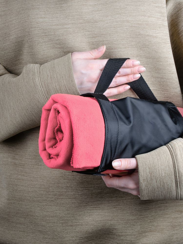 Дорожный плед Voyager, розовый (коралловый) / Миниатюра WWW (1000)